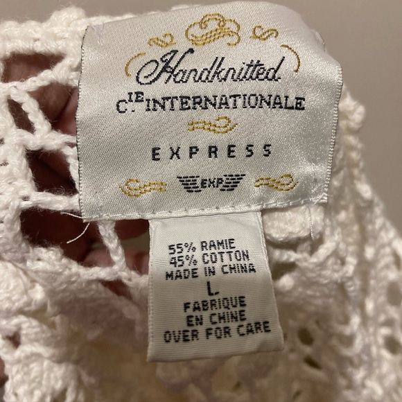 vintage express handknitted sweater - Picture 5 of 5